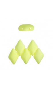 Matubo GemDuo Beads 8x5mm Bondeli - Matt yellow